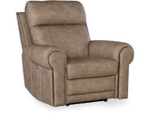 Hooker Furniture Living Room Duncan Power Recliner w/Power Headrest & Lumbar